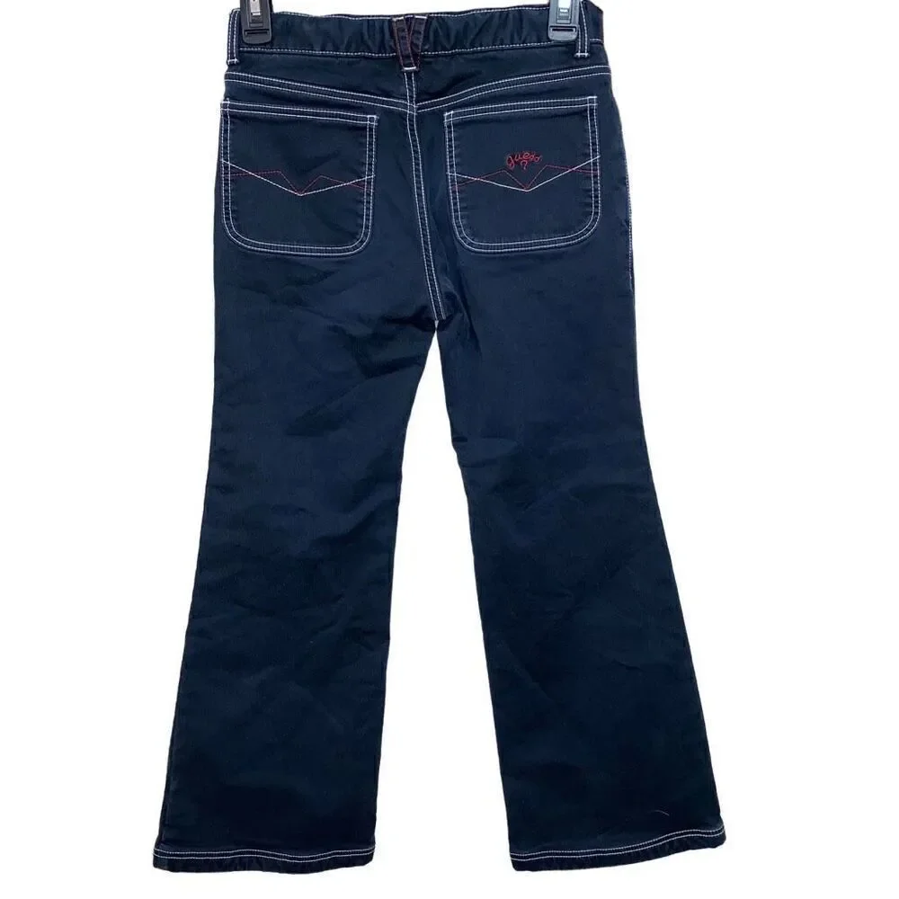 Vintage GUESS for Marciano Navy Bootcut Cargo Pants